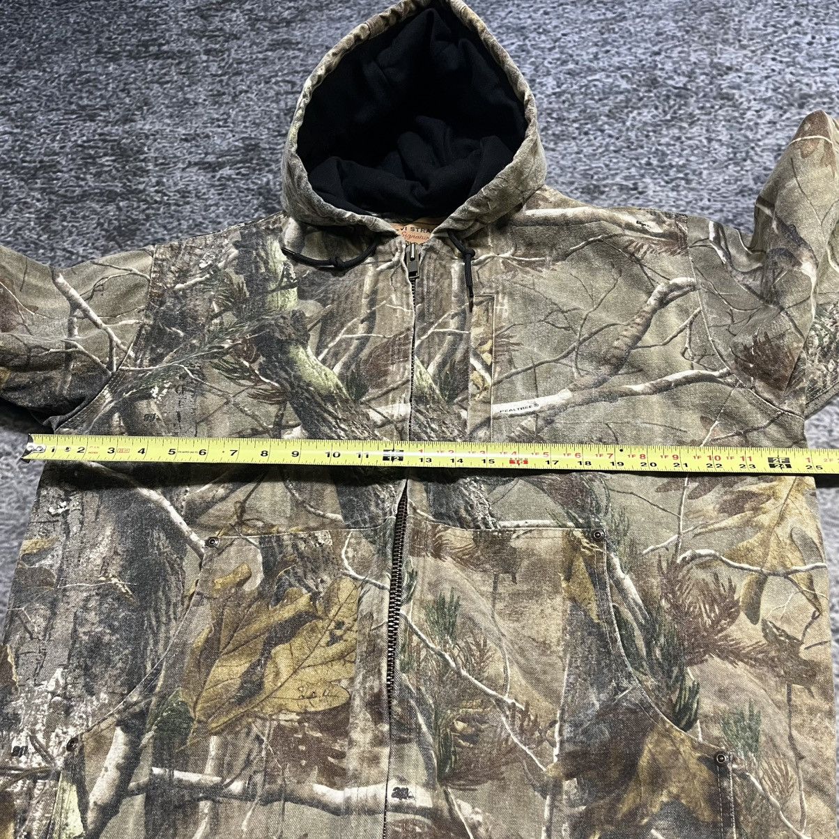 Levi's Vintage Levi Strauss Camo Hooded Jacket Canvas Workwear Size US M / EU 48-50 / 2 - 10 Thumbnail