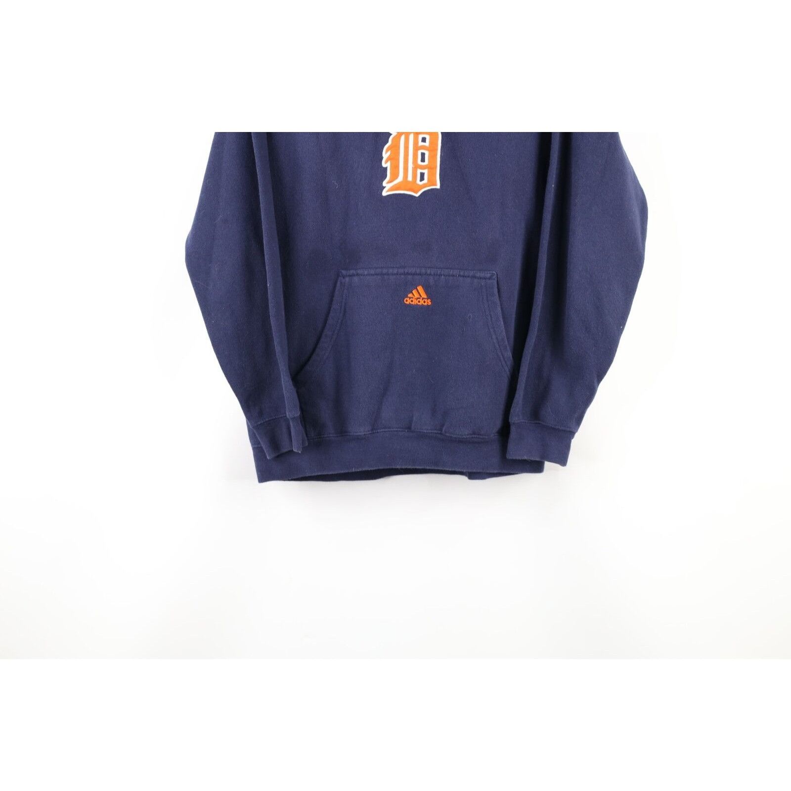 Adidas × Vintage Vintage Adidas Detroit Tigers Baseball Old English D Hoodie Size US S / EU 44-46 / 1 - 3 Thumbnail