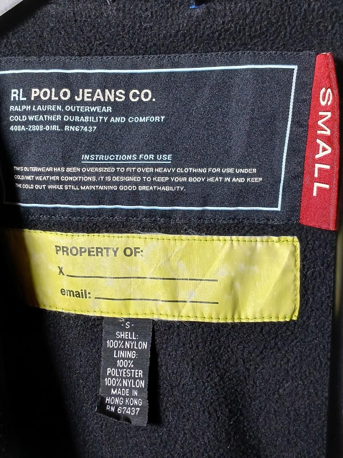 Other RALPH LAUREN POLO JEANS Adult S Yellow Zip Up Parka Jacket Size US S / EU 44-46 / 1 - 2 Thumbnail