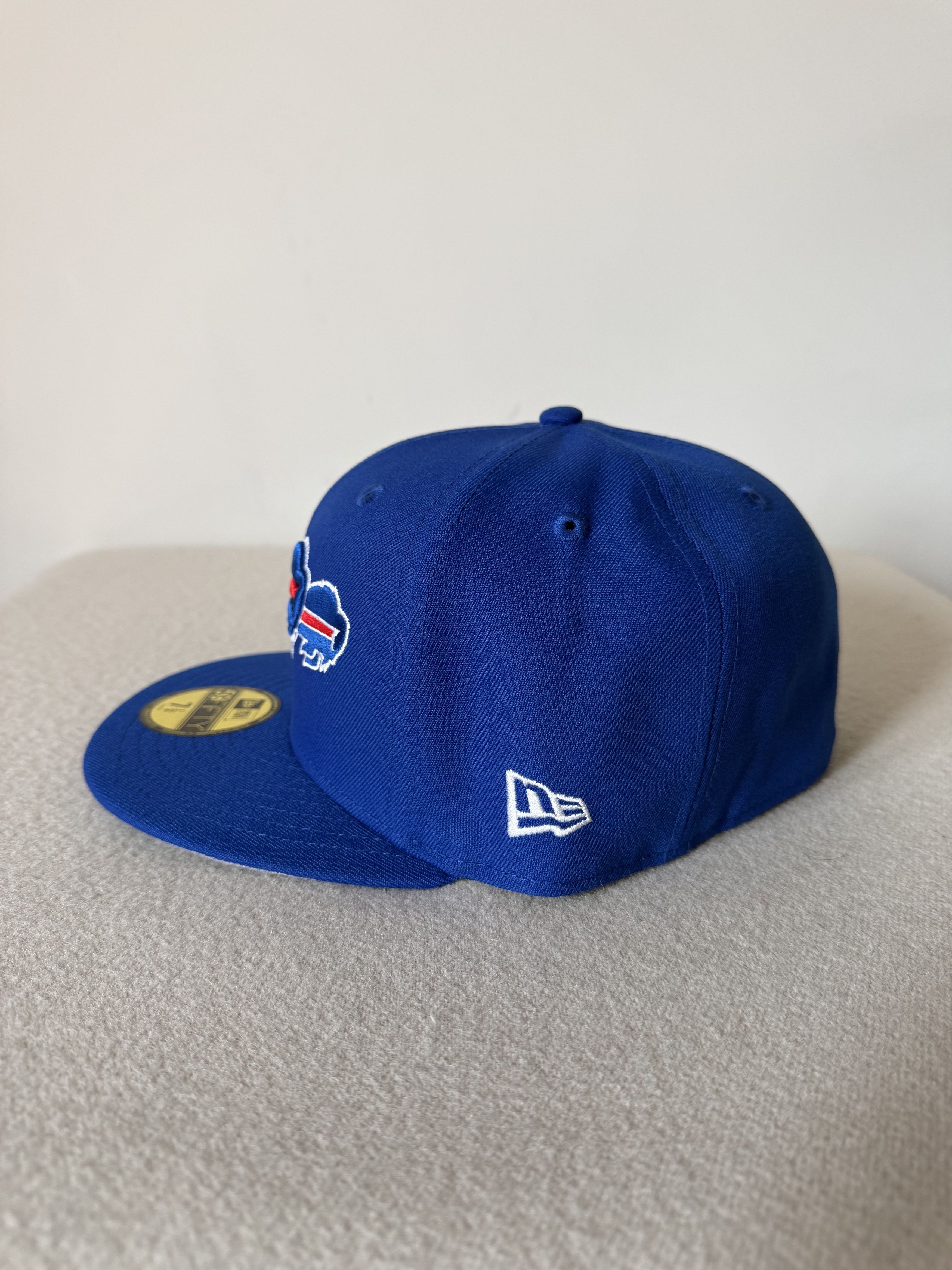 New Era 7 1/2 John Geiger New Era Misplaced Buffalo Bills Fitted Size ONE SIZE - 2 Thumbnail