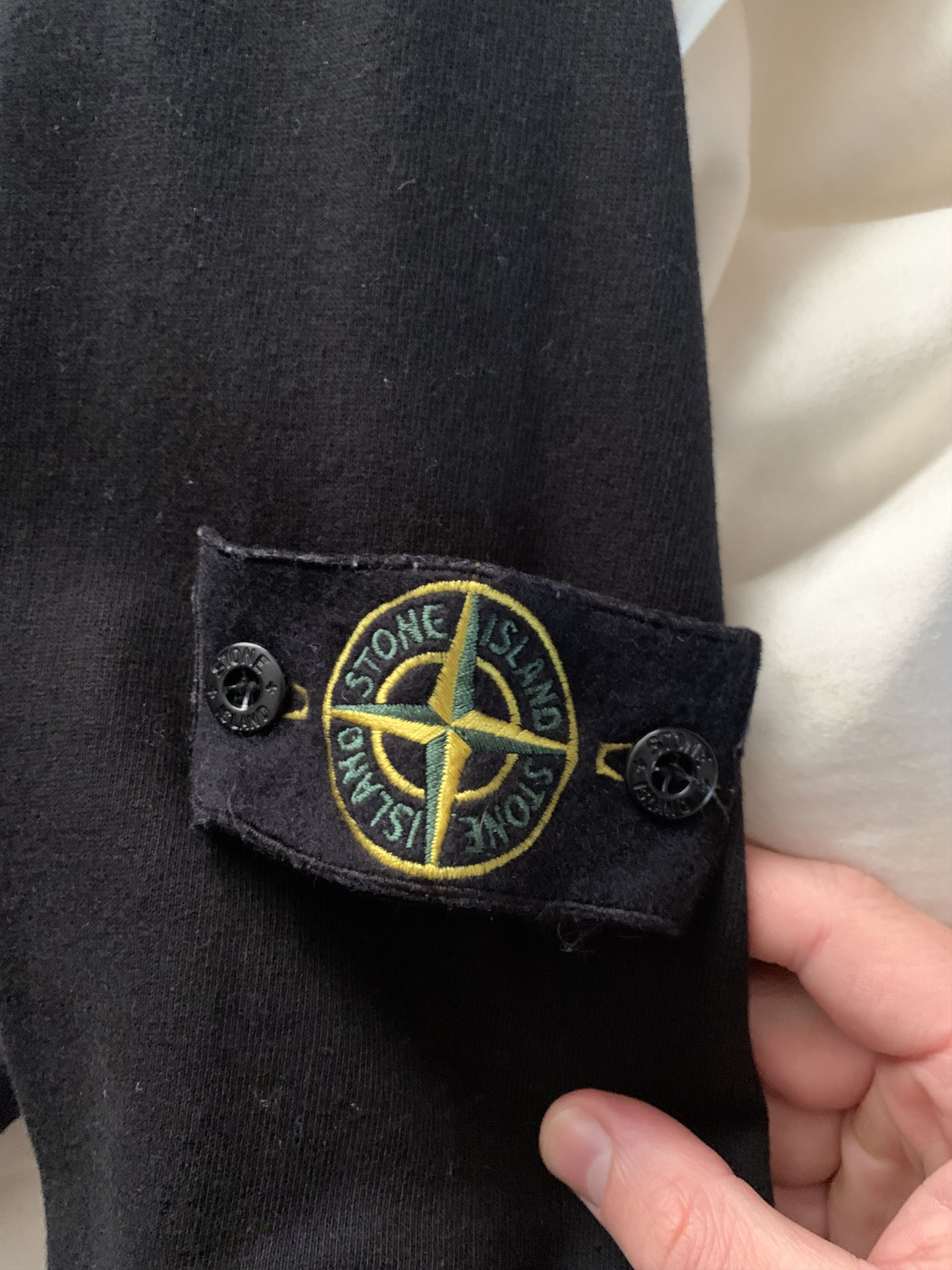 Stone Island Stone Island Diagonal Zip Hoodie (Size L) Size US L / EU 52-54 / 3 - 3 Thumbnail
