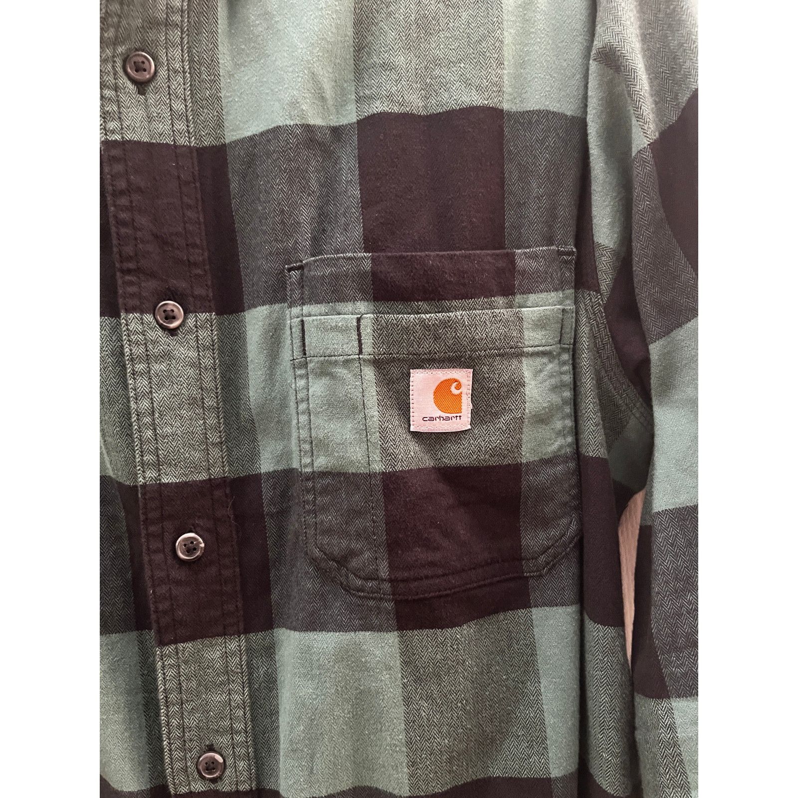 Carhartt Carhartt Rugged Flex Green and Black Buffalo Plaid Size XL Size US XL / EU 56 / 4 - 3 Thumbnail