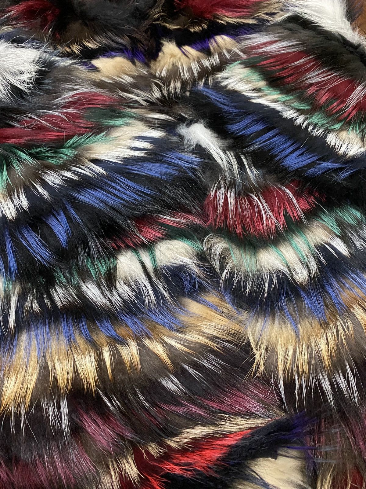 Other Punto Leather & Fur- Multicolor Fox Fur Jacket Size M / US 6-8 / IT 42-44 - 11 Thumbnail