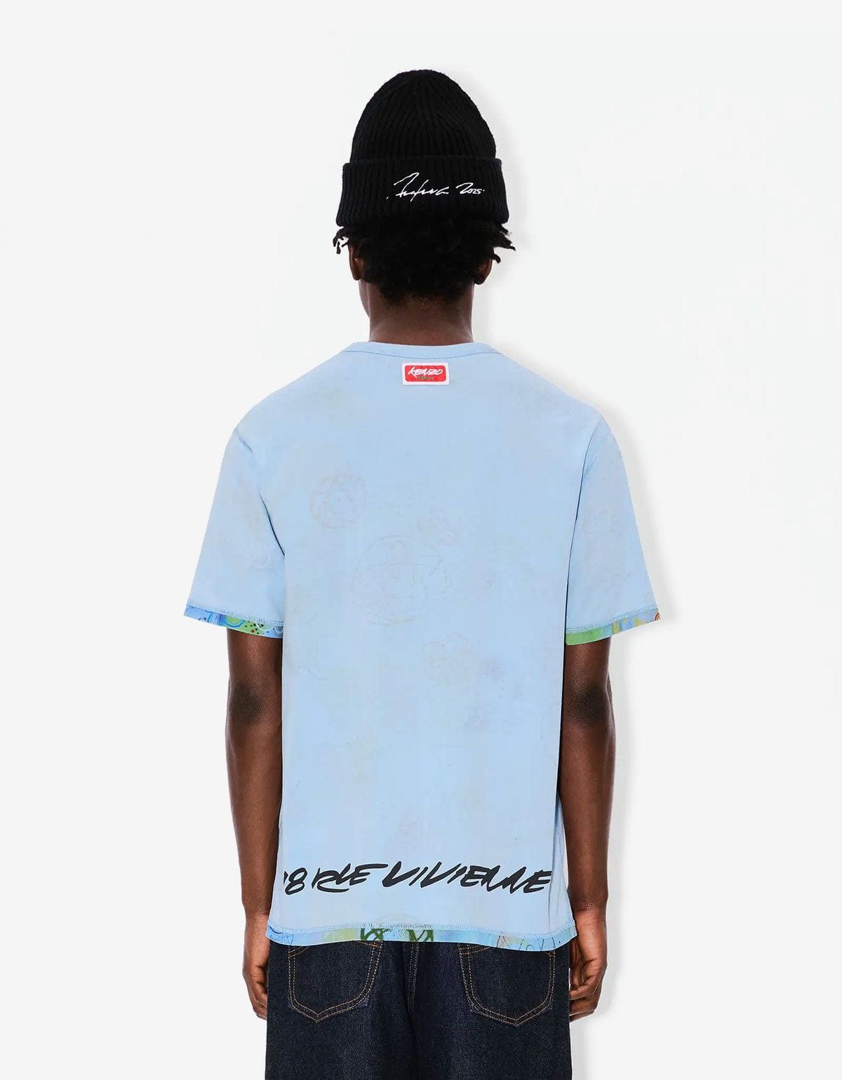 Kenzo Kenzo x Futura 2000 Blue Reversible T-Shirt Size US S / EU 44-46 / 1 - 4 Thumbnail