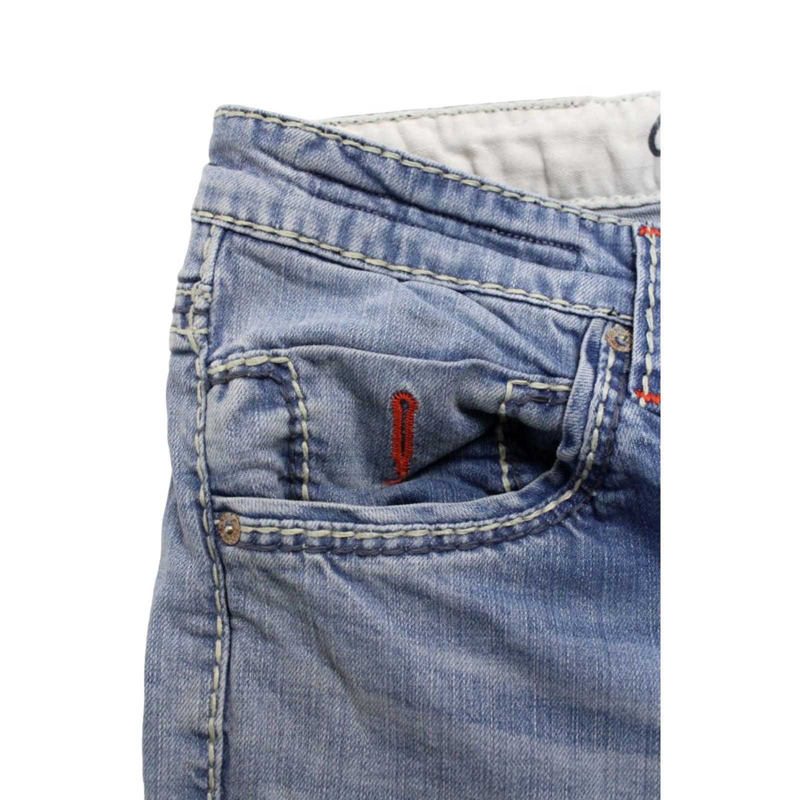 Vintage CAMP DAVID Jeans Men's Tapered Fit W30/L32 Button Fly Whiskers Faded Size US 30 / EU 46 - 6 Thumbnail