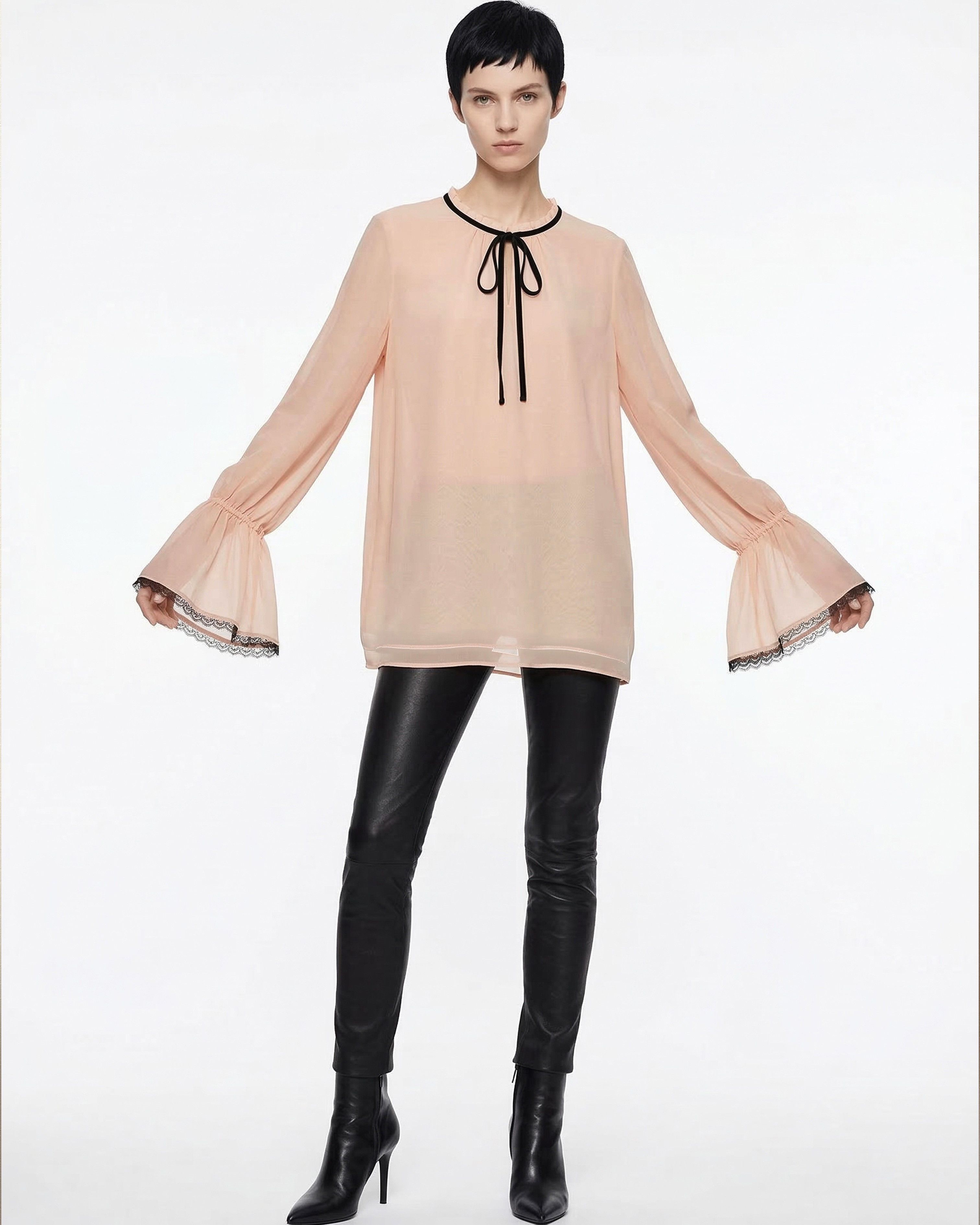 Karl Lagerfeld Blouse trim double layer Size M / US 6-8 / IT 42-44 - 1 Thumbnail