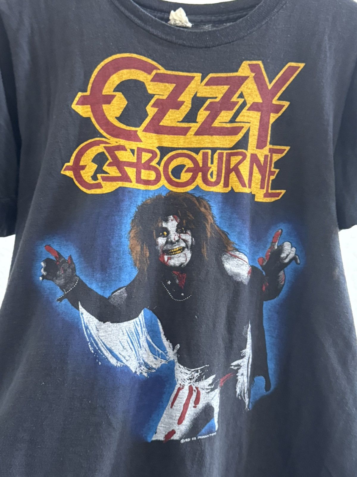 Vintage 1981 OZZY OZBOURNE TEE Size US S / EU 44-46 / 1 - 3 Thumbnail