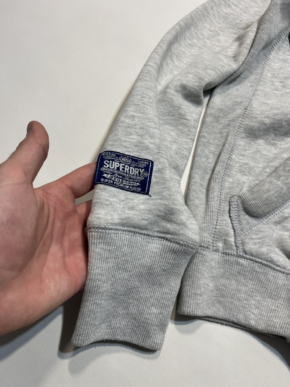 If Six Was Nine Vintage LGB Style Superdry Fur Faux Zip Hoodie Size S / US 4 / IT 40 - 2 Thumbnail
