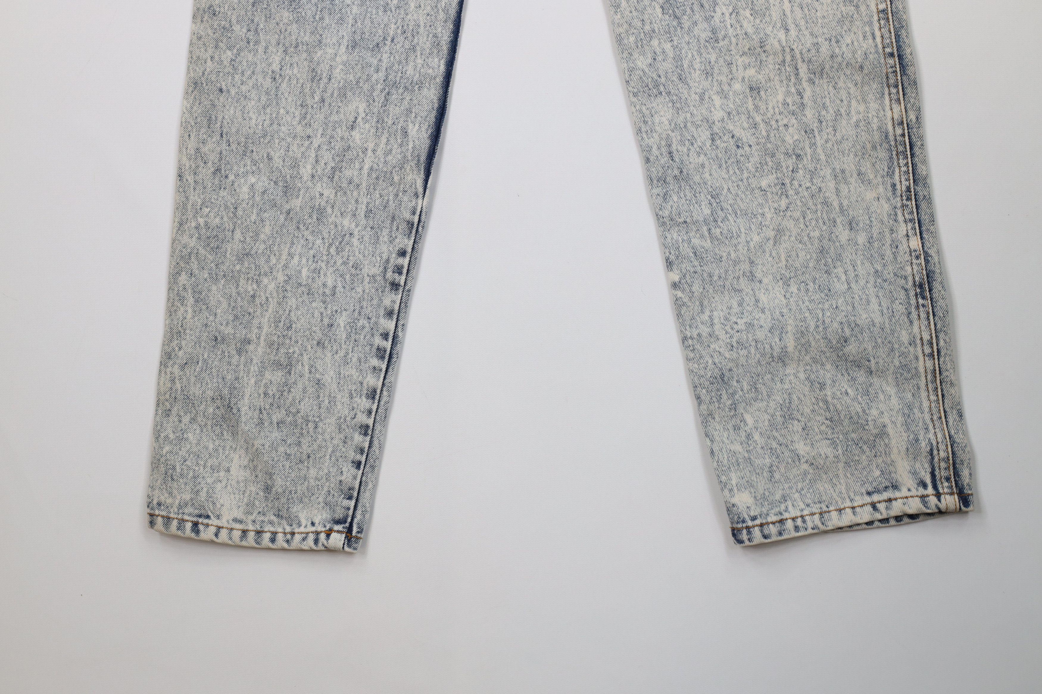 Cadillac Deadstock Vintage 80s 90s Cadillac Racing Acid Wash Jeans Size US 32 / EU 48 - 15 Thumbnail