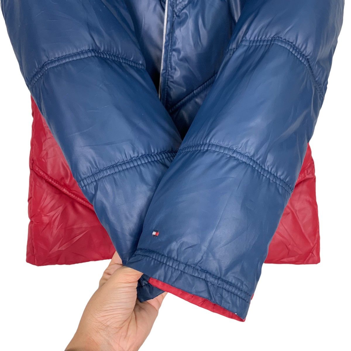 Tommy Hilfiger TOMMY HILFIGER Hooded Puffer Jacket / Down Jacket #0348-C16 Size US S / EU 44-46 / 1 - 14 Thumbnail