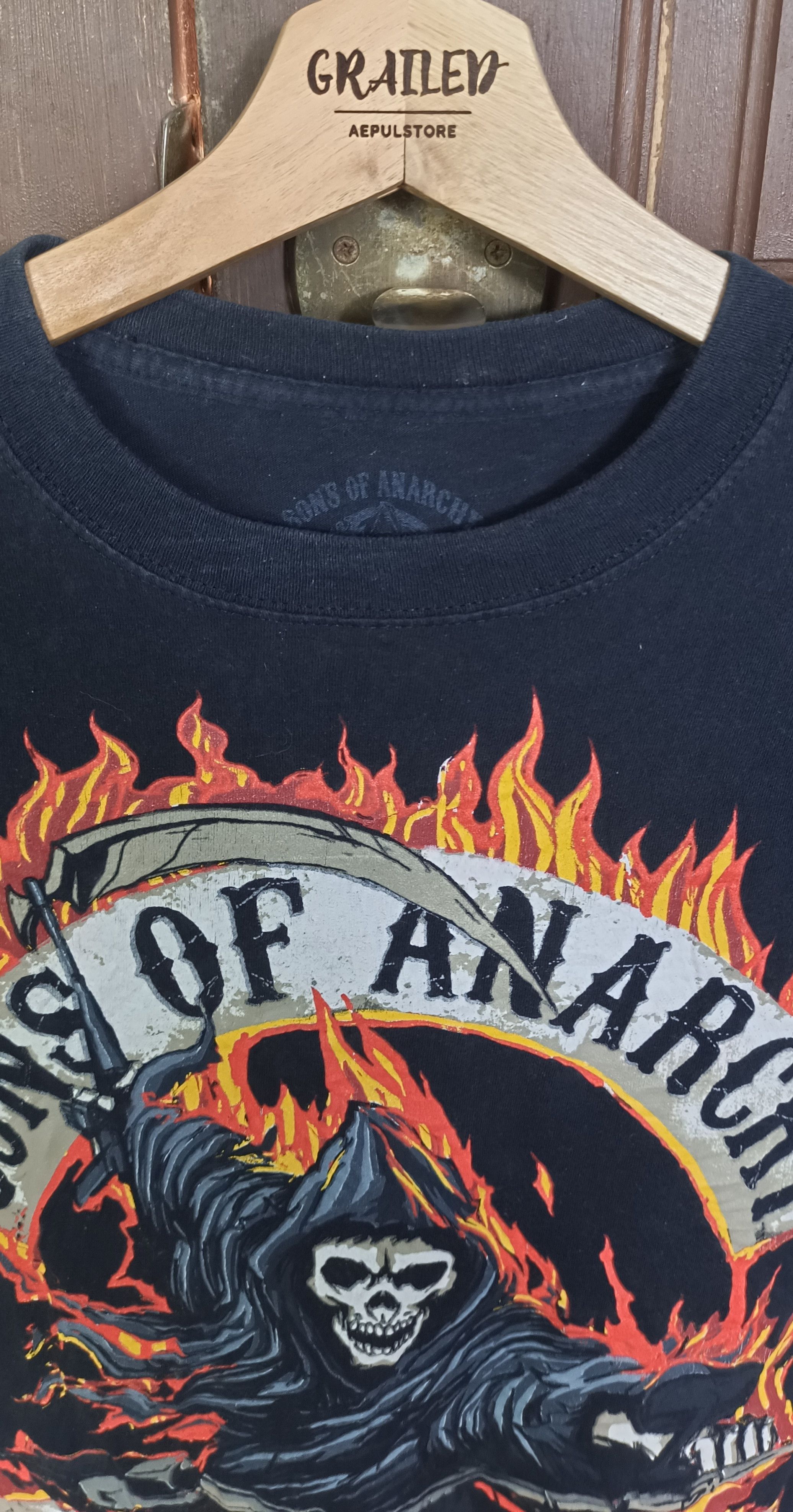 Other Sons of anarchy fear the reaper Size US M / EU 48-50 / 2 - 5 Thumbnail