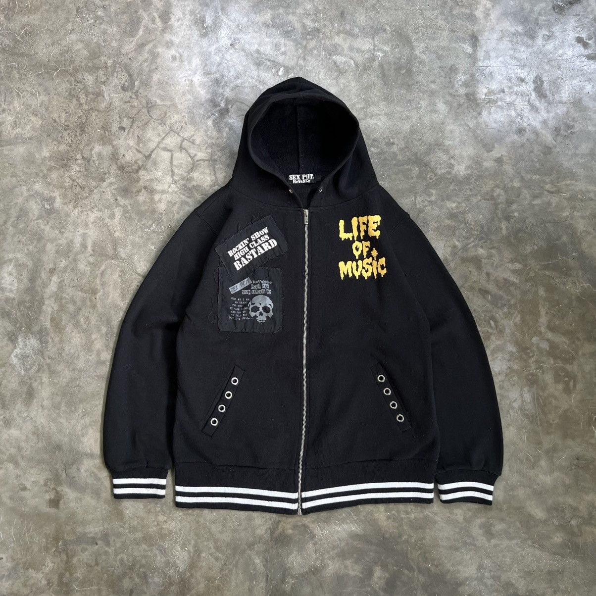 Sex Pot ReVeNGe Sex Pot Revenge Meaningless Language Zip Hoodie Size US L / EU 52-54 / 3 - 2 Thumbnail