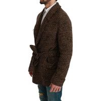 Dolce & Gabbana o1y0125 Wool Coat in Brown Size US M / EU 48-50 / 2 - 3 Thumbnail