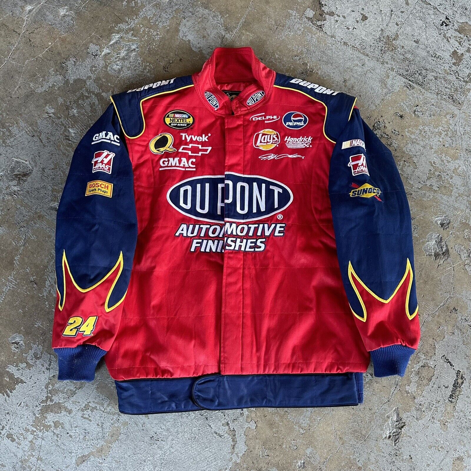 Chase authentics deals Jeff Gordon Jacket Size Medium