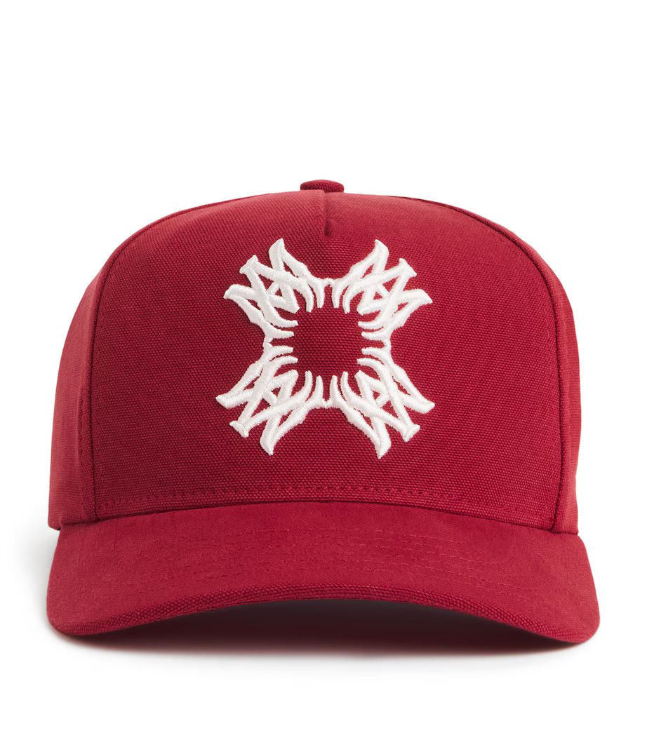 Amiri o1orln0426 Size: OS / MA Quad Baseball Hat / Cap in Red Size ONE SIZE - 1 Thumbnail