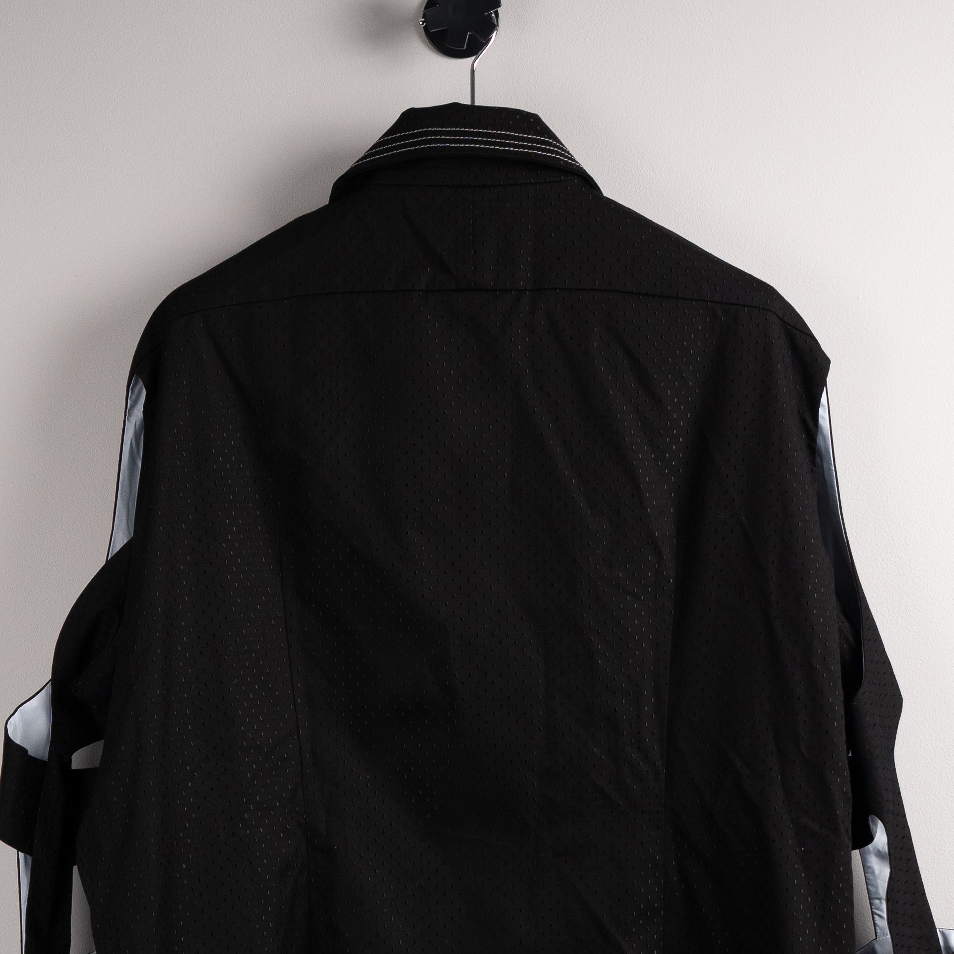Kiko Kostadinov Kiko Kostadinov SS21 'Hydra' Cut Out Shell Jacket Black Size US M / EU 48-50 / 2 - 7 Thumbnail