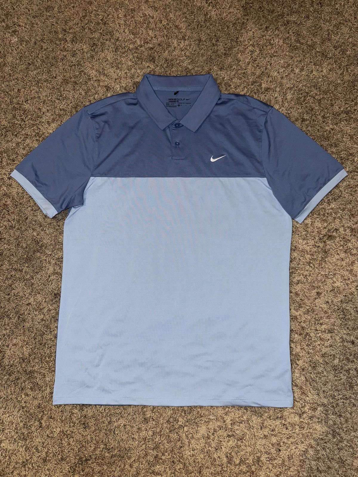 Nike Nike Mens Dri-Fit Victory Color-Block Golf Polo Shirt Size US M / EU 48-50 / 2 - 1 Thumbnail
