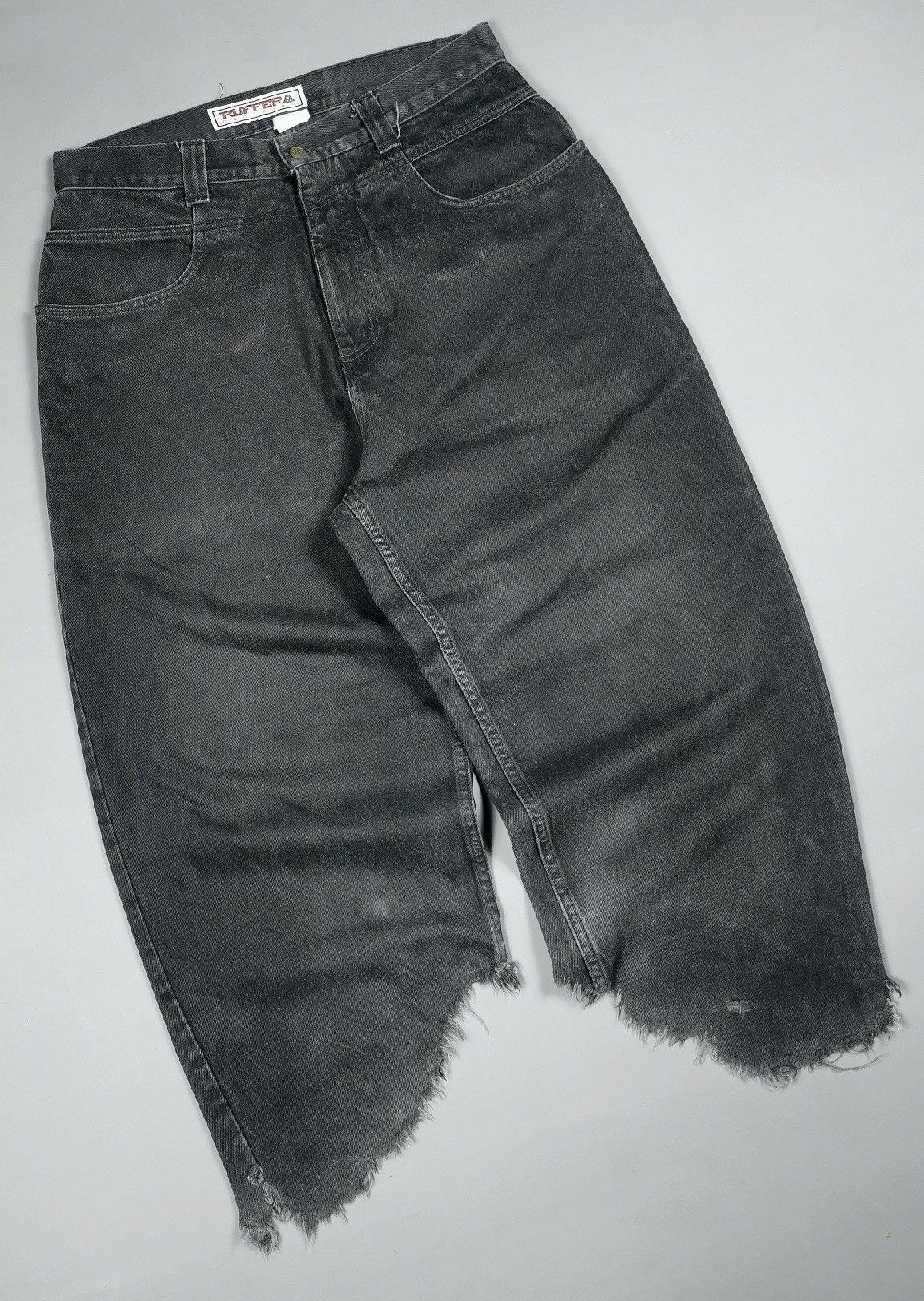 Ruff Ryders Baggy Crash Legs Ruff Ryders Ruffera Jeans Thrashed Size US 34 / EU 50 - 7 Thumbnail