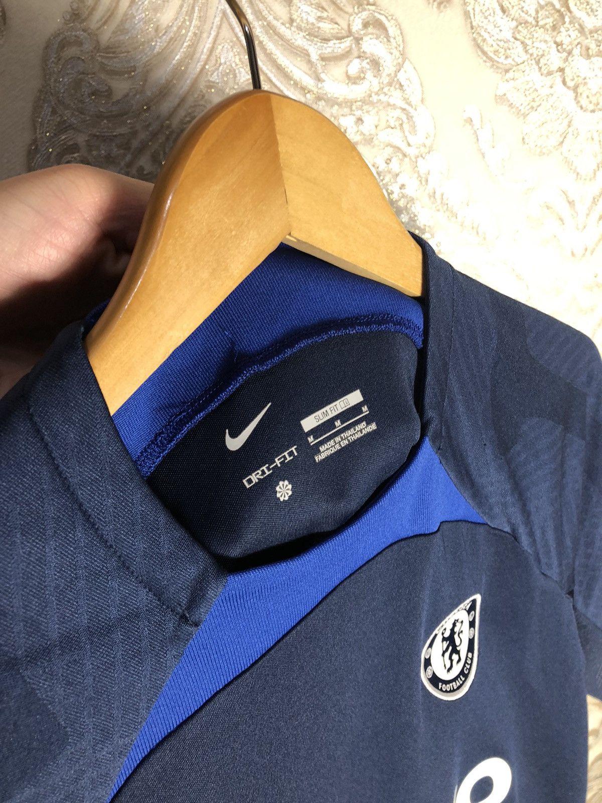 Nike × Vintage VERY RARE NIKE FC CHELSEA ENGLAND SOCCER JERSEY BLOKECORE Size US M / EU 48-50 / 2 - 3 Thumbnail