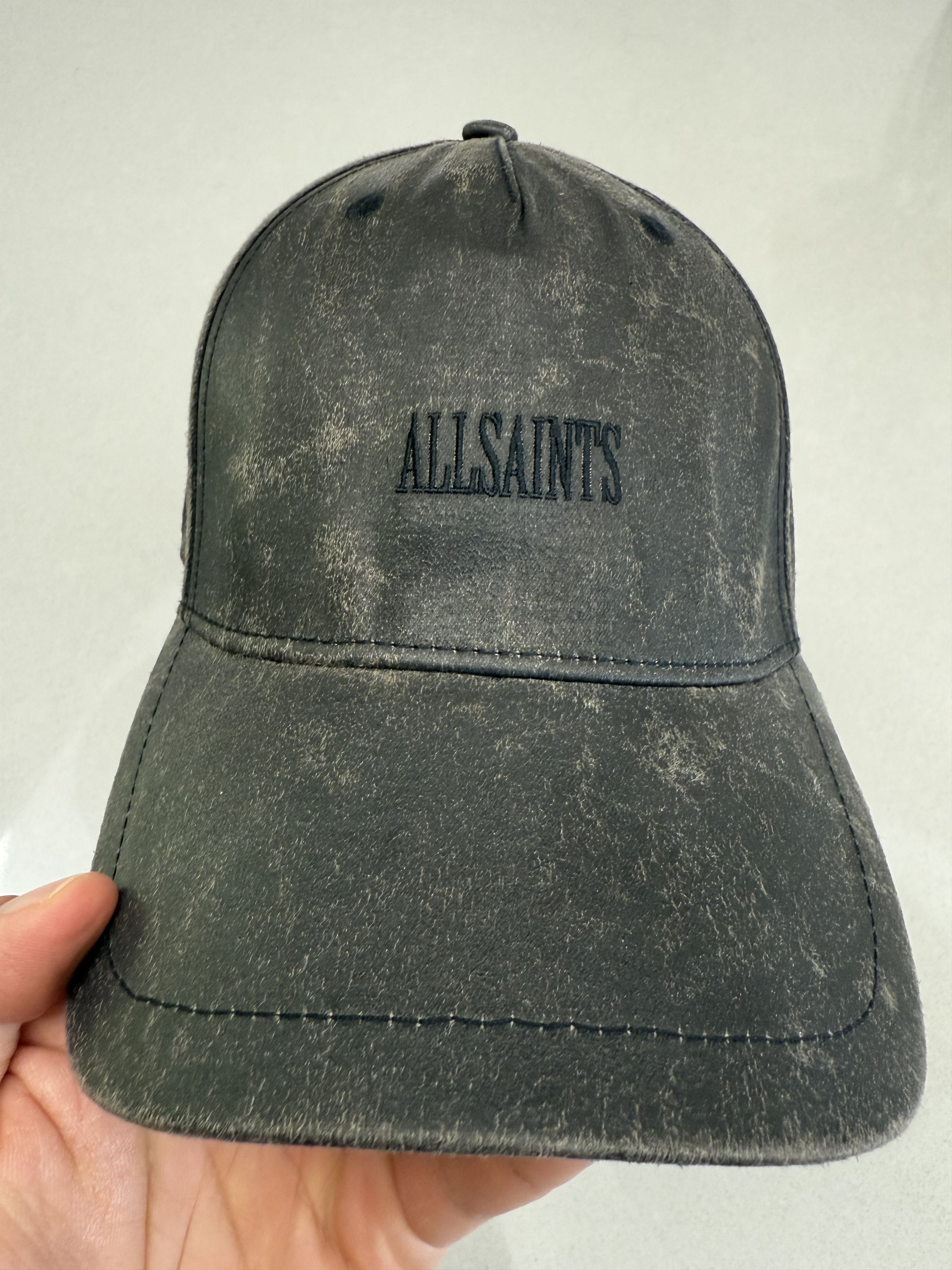 Allsaints Distressed Leather Allsaints Size ONE SIZE - 1 Thumbnail