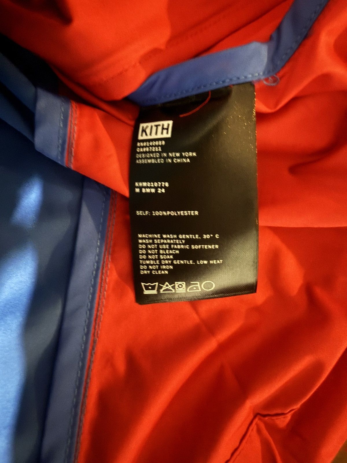 BMW × Kith Kith for BMW Timo Windbreaker Jacket in Sonam Size Large Size US L / EU 52-54 / 3 - 10 Thumbnail