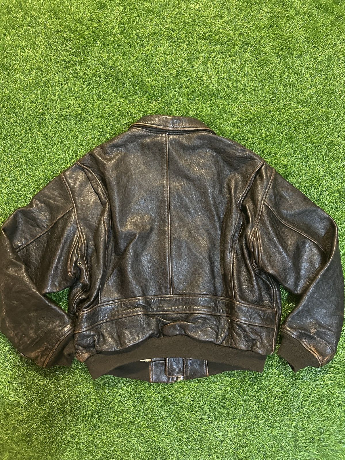 Avirex Vintage avirex leather lambskin jacket size L Size US L / EU 52-54 / 3 - 2 Thumbnail
