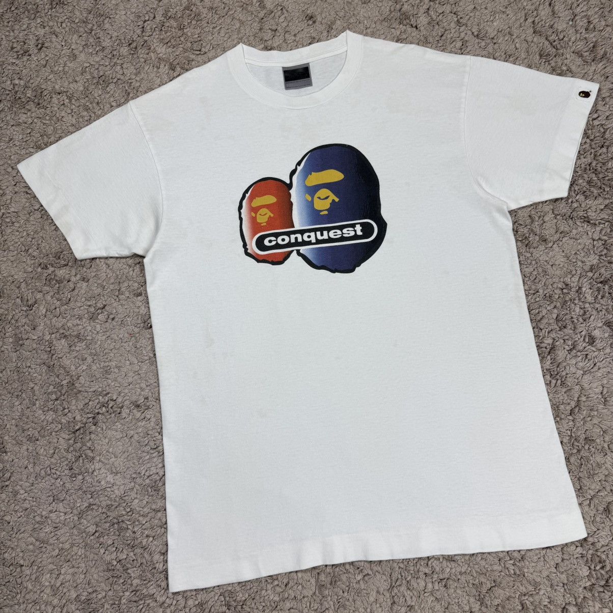 Bape Vintage Bape Conquest T-shirt Size US L / EU 52-54 / 3 - 3 Thumbnail