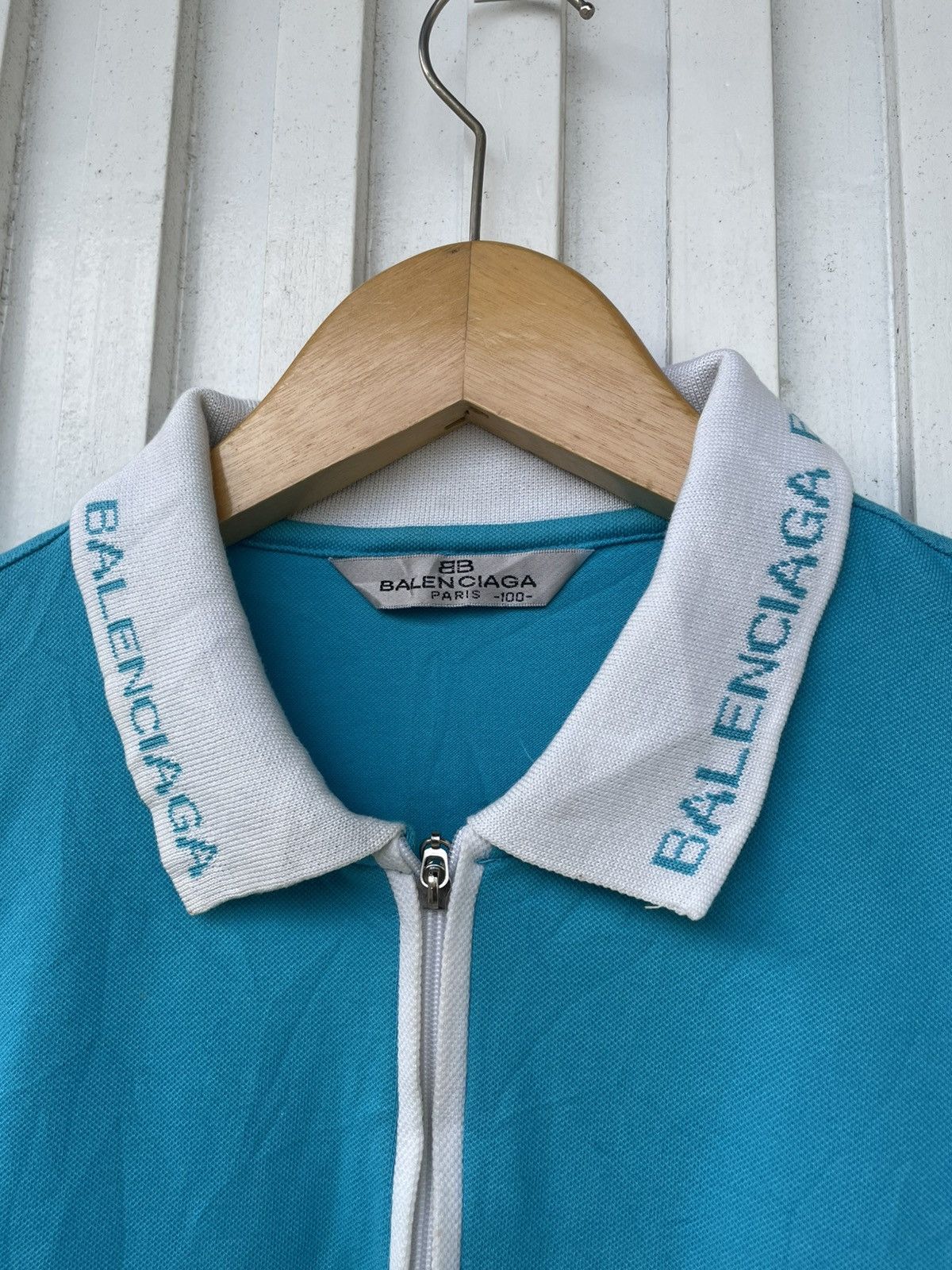 Balenciaga Vintage Balenciaga Poloshirt Size US S / EU 44-46 / 1 - 3 Thumbnail