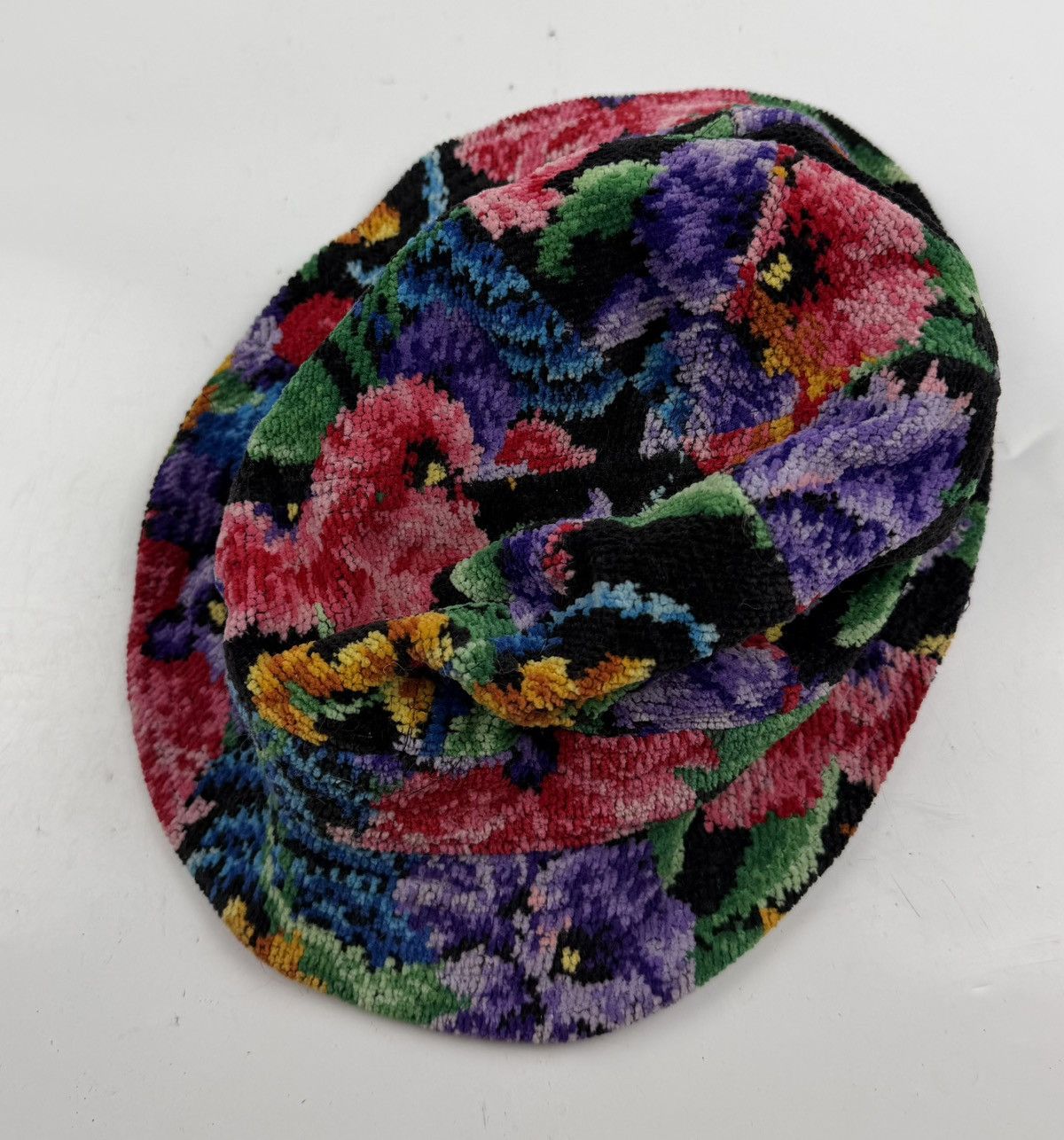 Japanese Brand very rare multicolor floral bucket hat tc50 Size ONE SIZE - 3 Thumbnail
