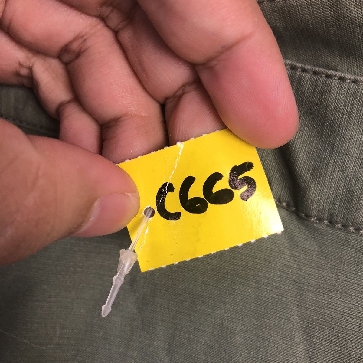 Japanese Brand DL 3Can 4 On Green Cargo Multipocket Pants #C665 Size US 29 - 11 Thumbnail