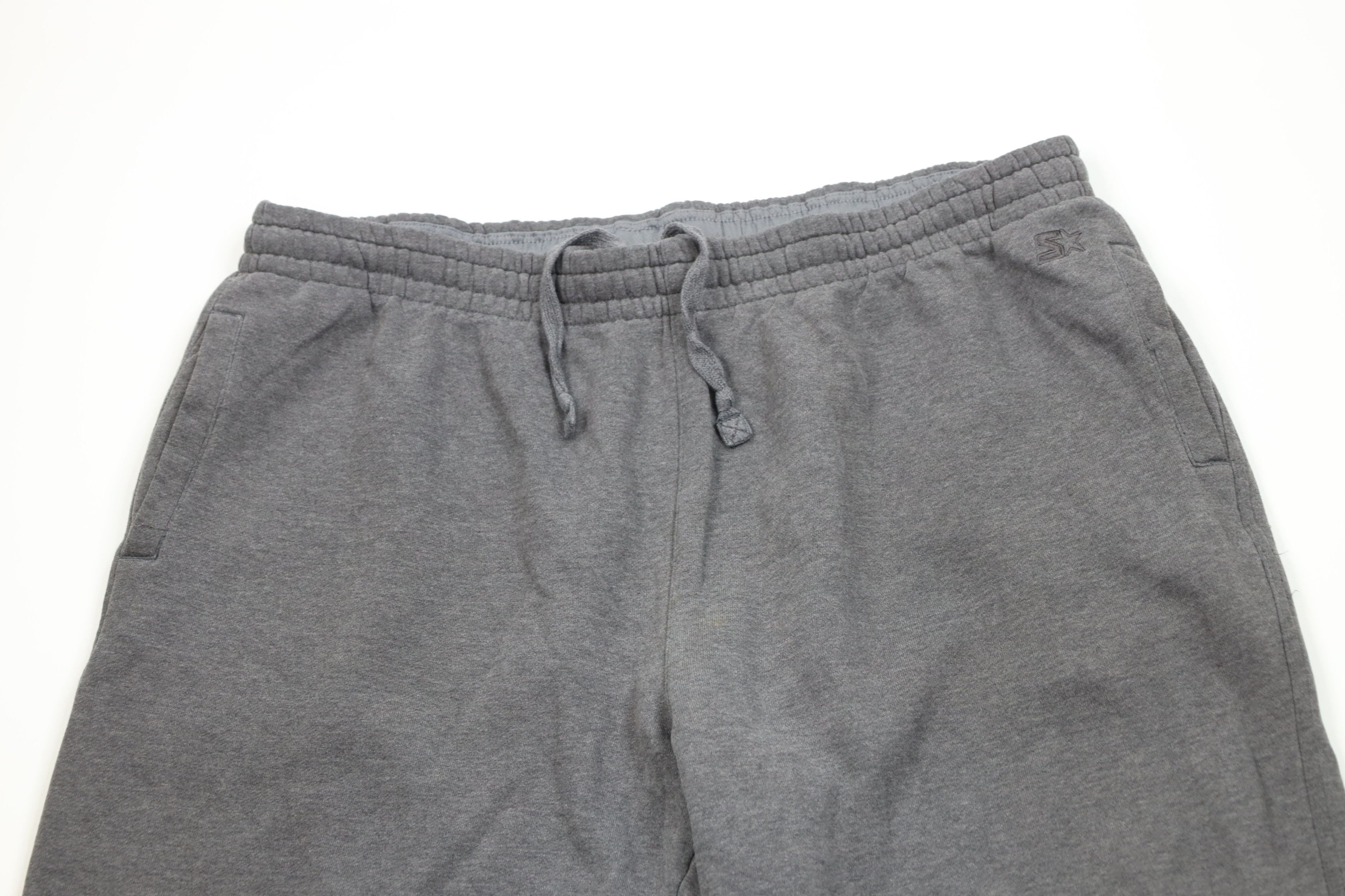 Starter Vintage Starter Heavyweight Wide Leg Sweatpants Heather Gray Size US 38 / EU 54 - 2 Thumbnail