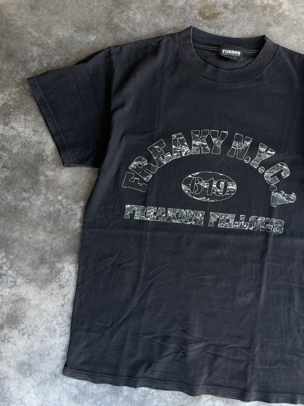 Band Tees × Vintage Freaky NY Freakish Fellow, Produced by Korn Size US M / EU 48-50 / 2 - 3 Thumbnail