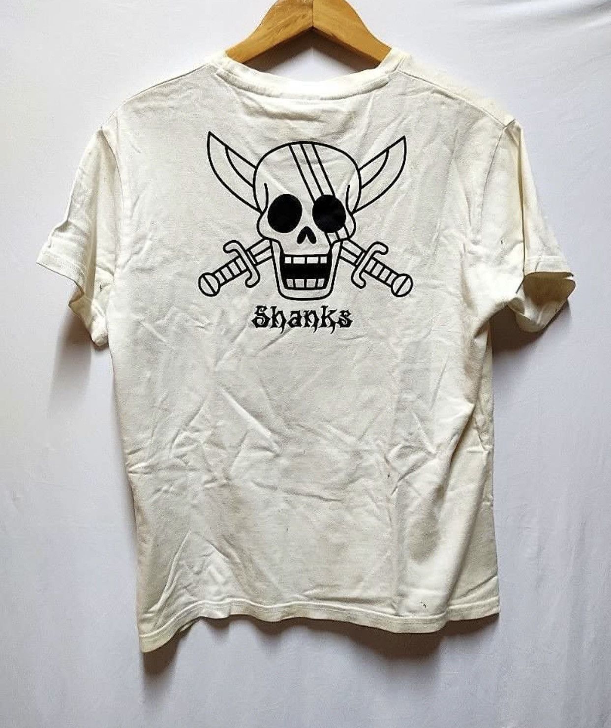 Anime Rare One Piece Shanks Modern over print tee Size US M / EU 48-50 / 2 - 6 Thumbnail