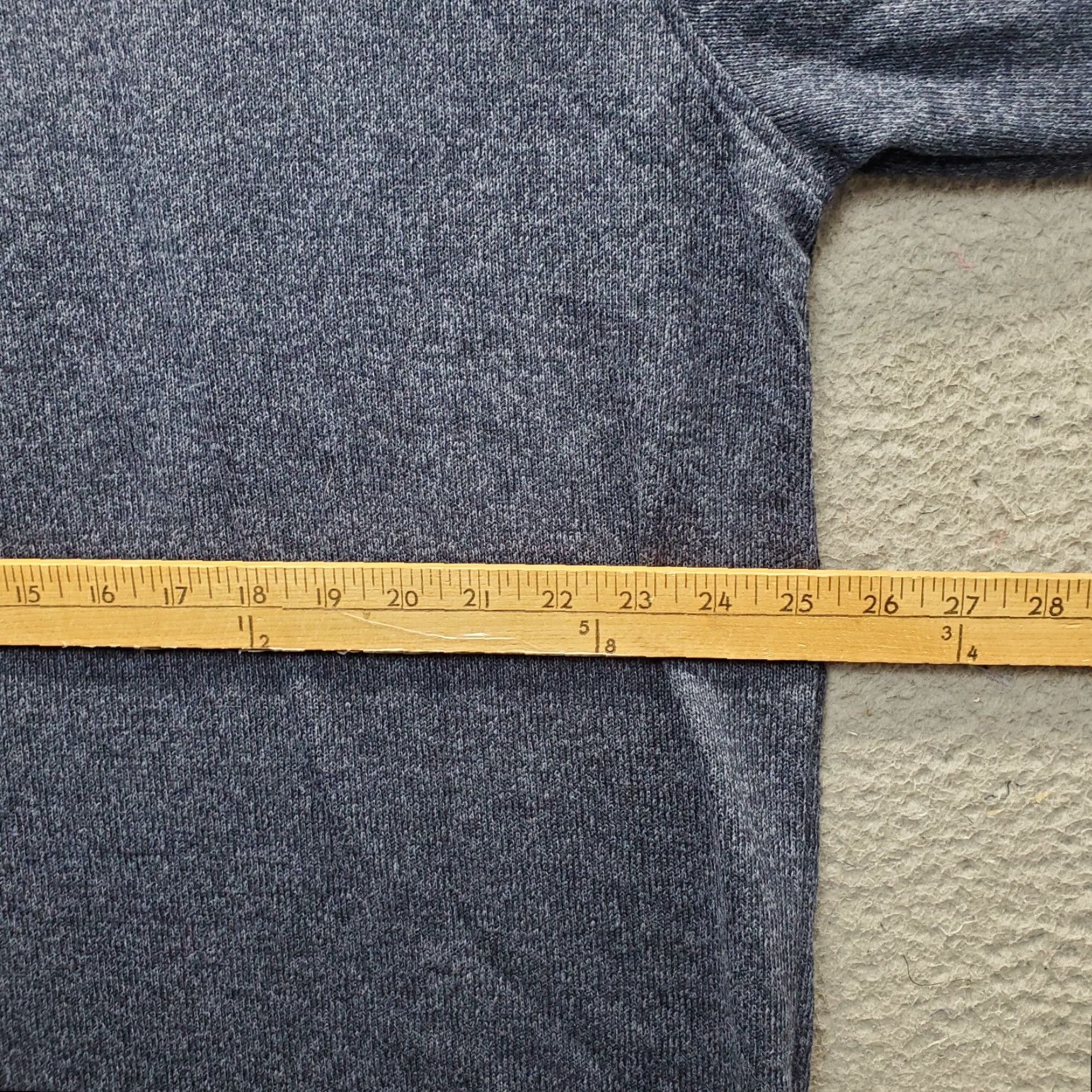Izod IZOD Mens Pullover Sweater 2XL Blue Knit Embroidered Logo Quarter Zip Casual Bed Linen? Size US XXL / EU 58 / 5 - 3 Thumbnail