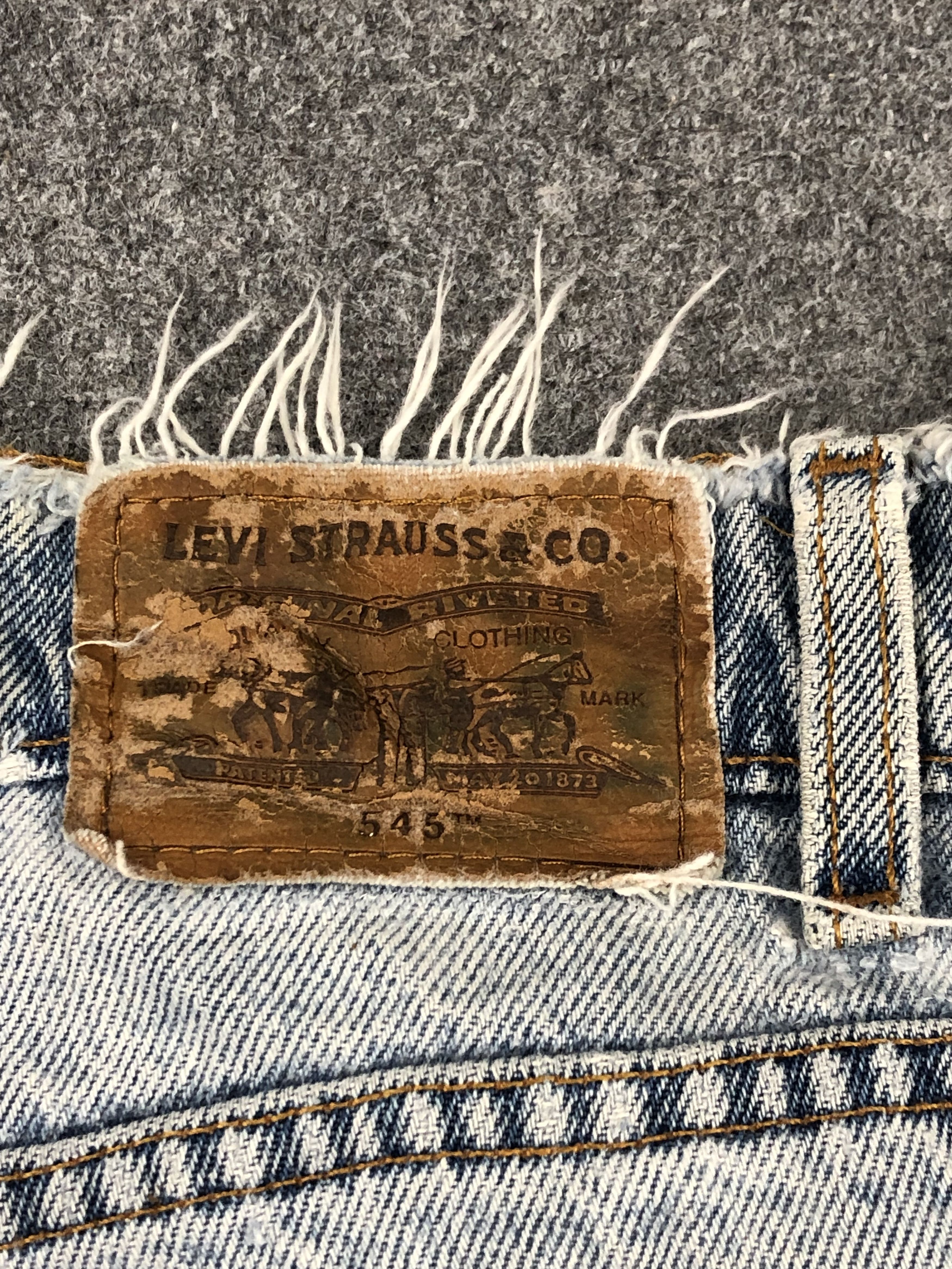 Levi's Vintage 90s Levis 545 Faded Blue Jeans DPP0221 Size US 41 - 5 Thumbnail
