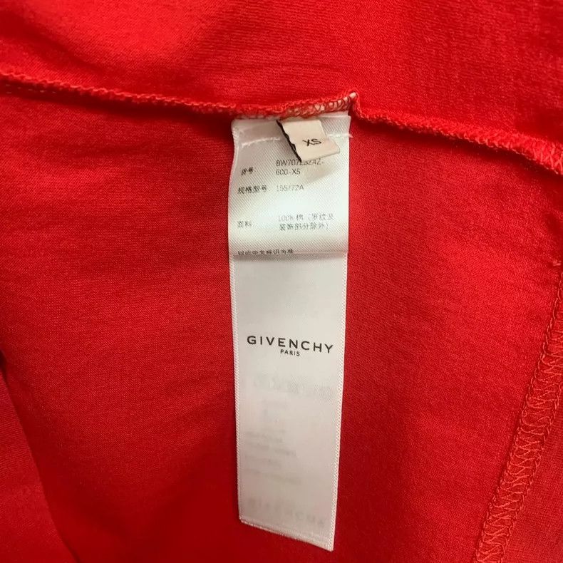 Givenchy Givenchy Red Minimalist Short Sleeve 2505-Nextarrow Size US XS / EU 42 / 0 - 4 Thumbnail