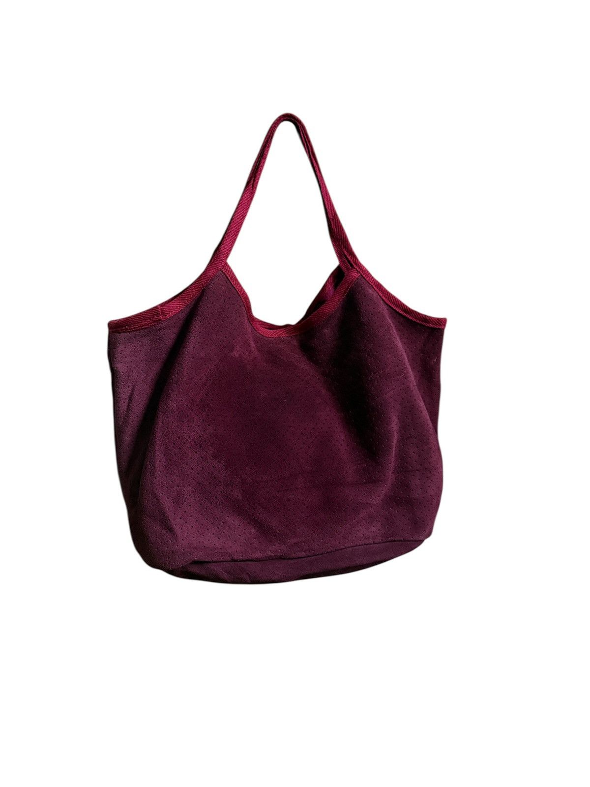 Issey Miyake Issey Miyake Produced by SACCO,LTD Leather Handbag Size ONE SIZE - 2 Thumbnail