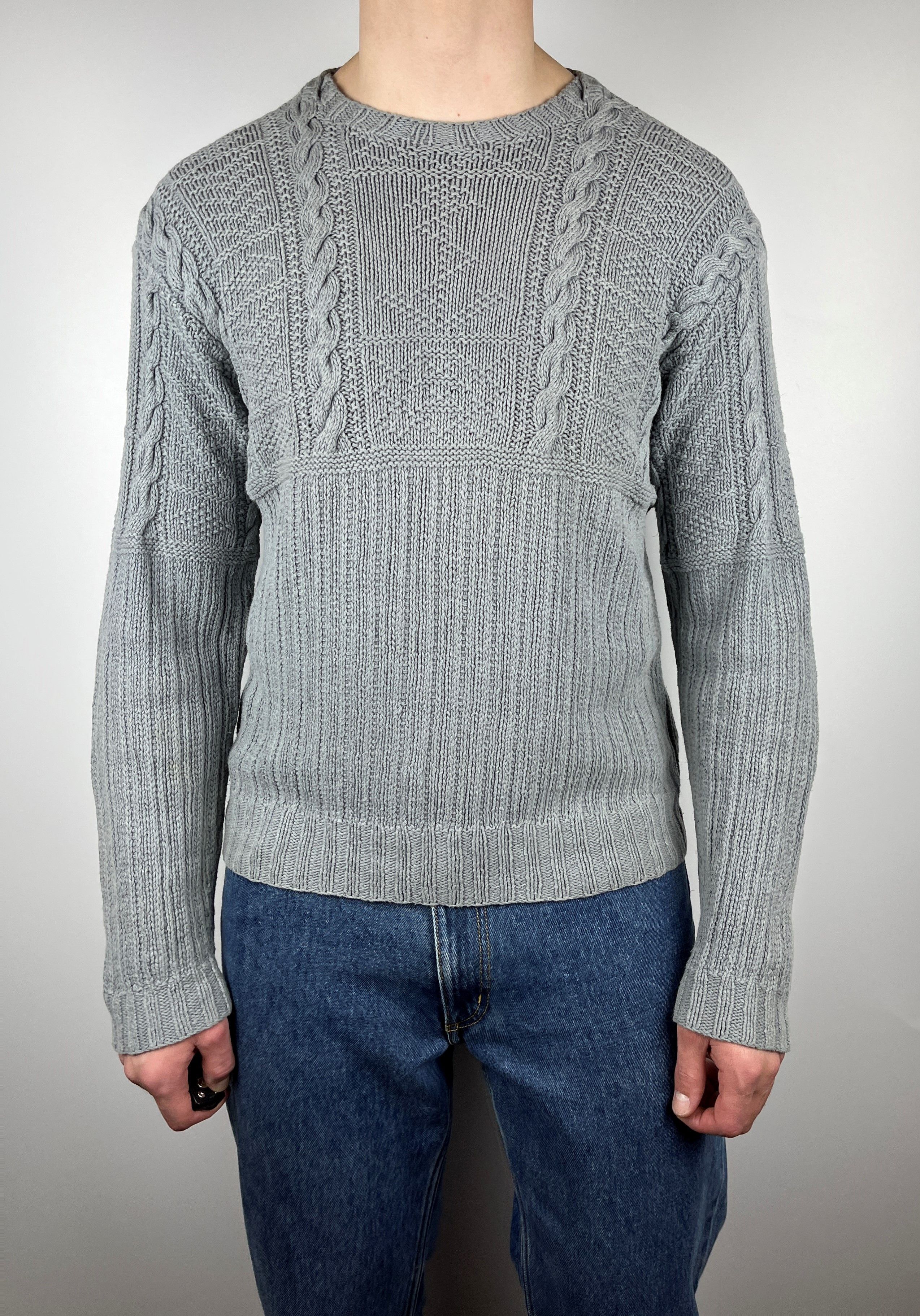 Ralph Lauren Polo Sport Ralph Lauren Linen Cotton Cable Hand Knit Sweater Size US L / EU 52-54 / 3 - 1 Thumbnail