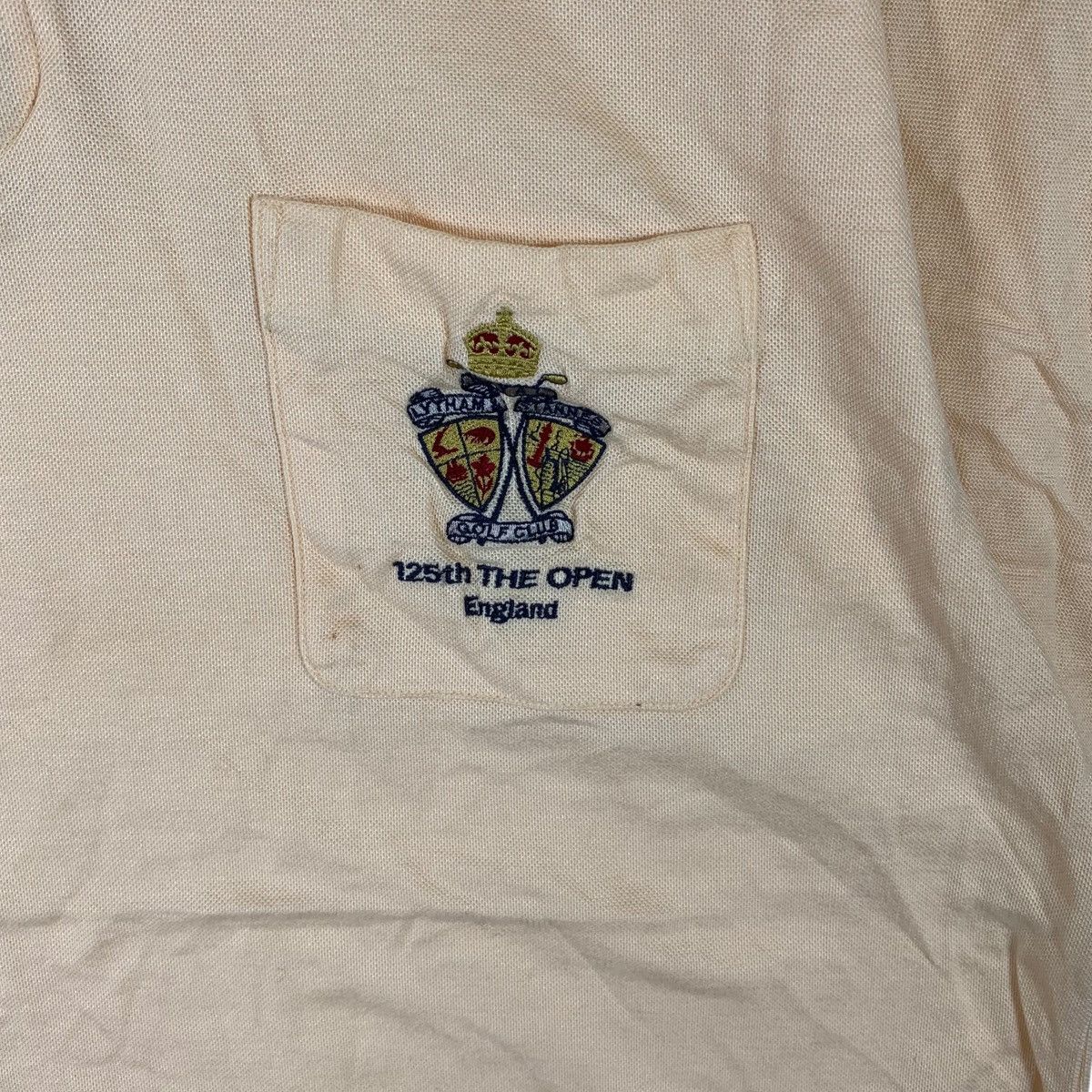 Vintage Vintage 1996 MIZUNO BRITISH OPEN GOLF Crest Polo Tee Shirt Size US M / EU 48-50 / 2 - 5 Thumbnail
