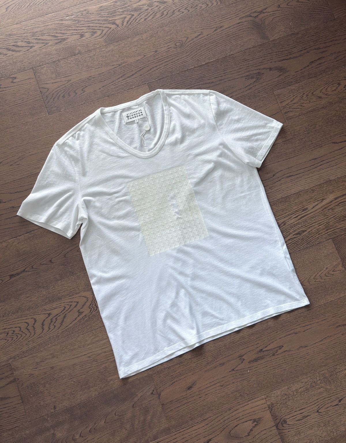 Maison Margiela NEW, MAISON MARTIN MARGIELA WHITE SHORT SLEEVE T