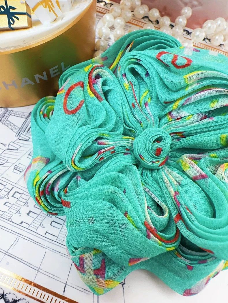 Chanel Chanel Peacock Green Camellia Brooch Size ONE SIZE - 4 Thumbnail