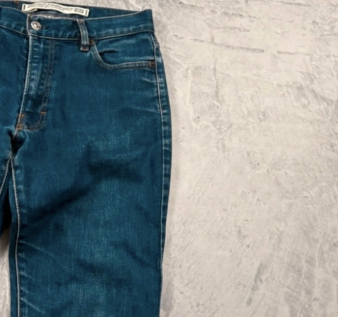Diesel VINTAGE DIESEL BOOTCUT FLARED DENIM JEANS WASHED RETRO Size 29" - 2 Thumbnail