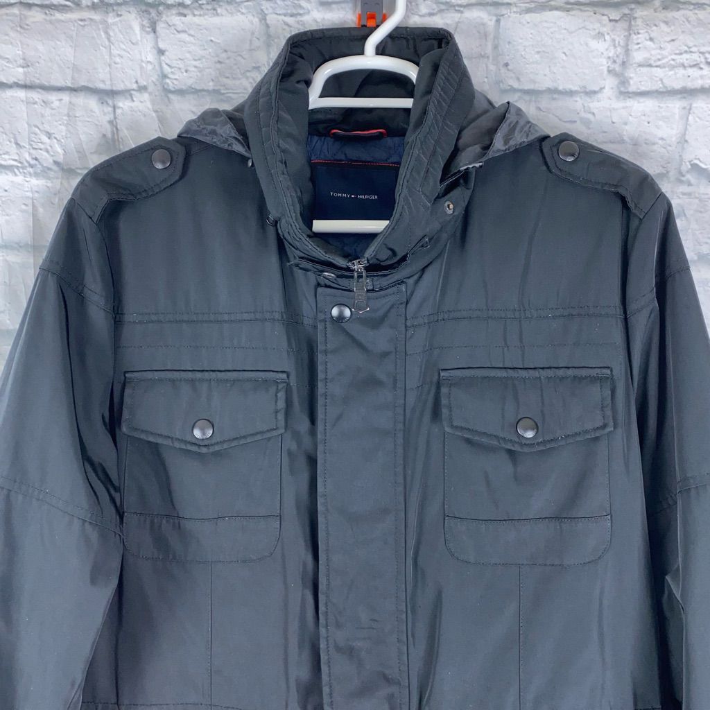 Tommy Hilfiger Tommy Hilfiger hard shell winter coat w/quilted lining black Size US XXL / EU 58 / 5 - 4 Thumbnail