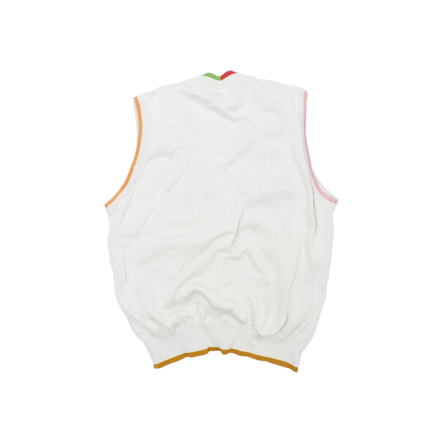 Kenzo KENZO GOLF GEOMETRY MULTICOLOUR KNIT VEST Size US XL / EU 56 / 4 - 2 Thumbnail