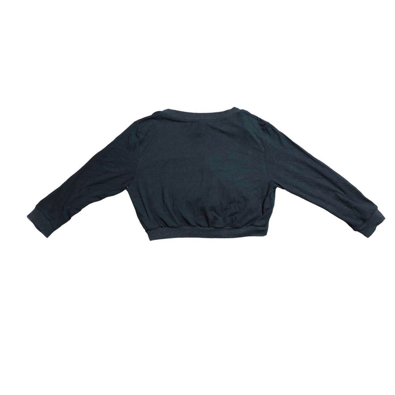 Cop Copine The Cop Copine Bella Hadid like Button Up Cropped Sweatshirt Size ONE SIZE - 3 Thumbnail