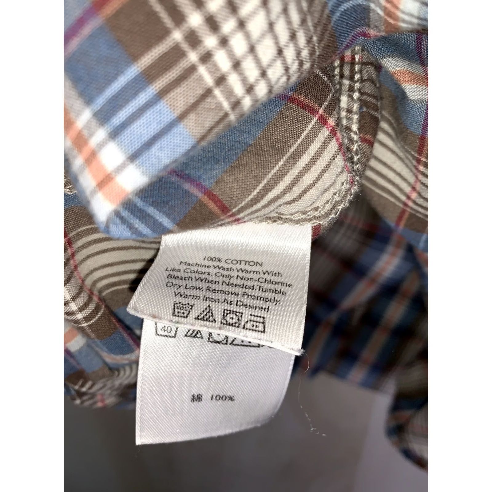 Eddie Bauer Eddie Bauer Men’s L Tall Plaid Button Up Short Sleeve Shirt-3802 Size US L / EU 52-54 / 3 - 5 Thumbnail