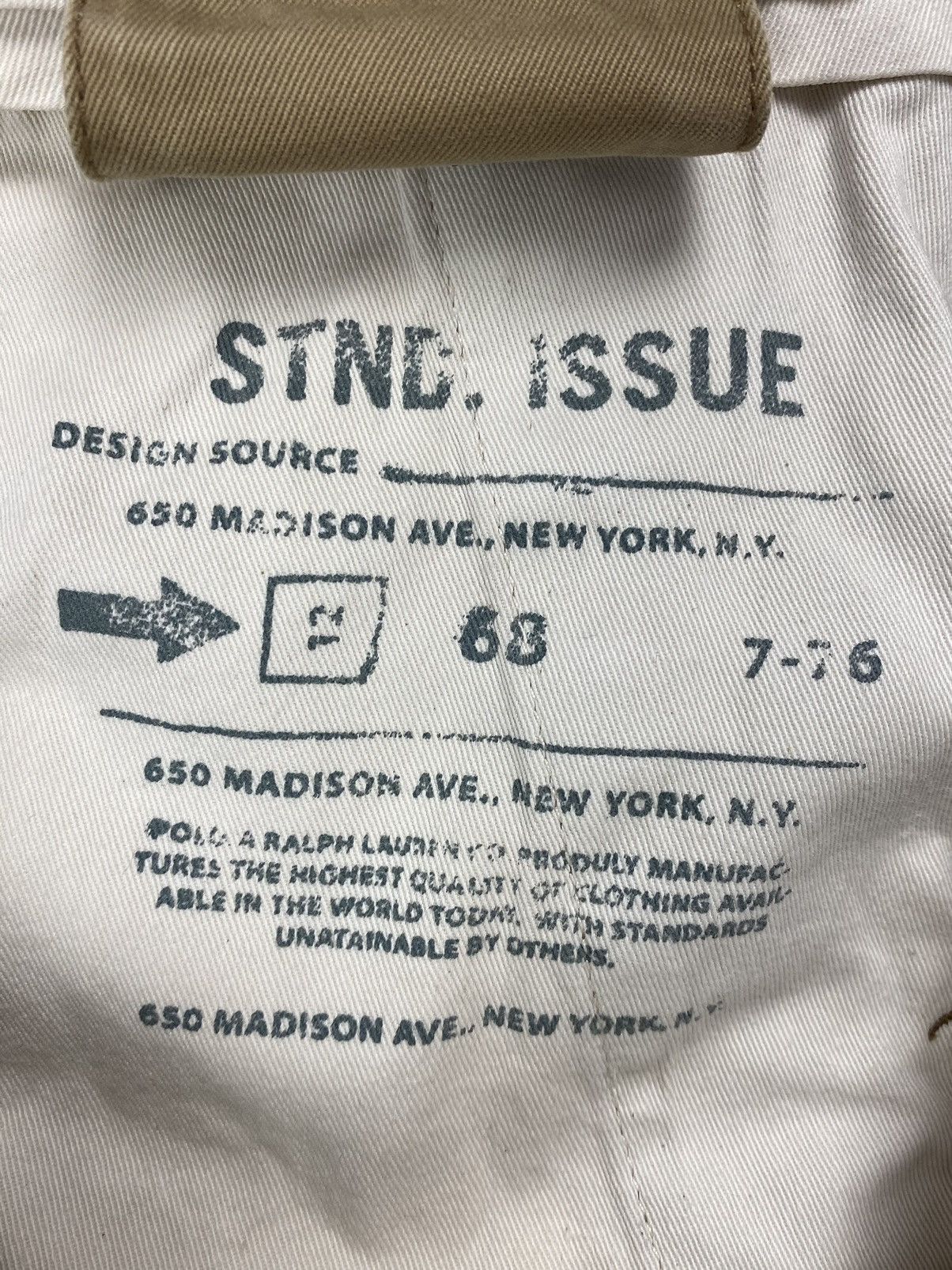 Polo Ralph Lauren 2000’s Vintage Distressed Polo Ralph Lauren Officer Chino Size US 32 / EU 48 - 16 Thumbnail
