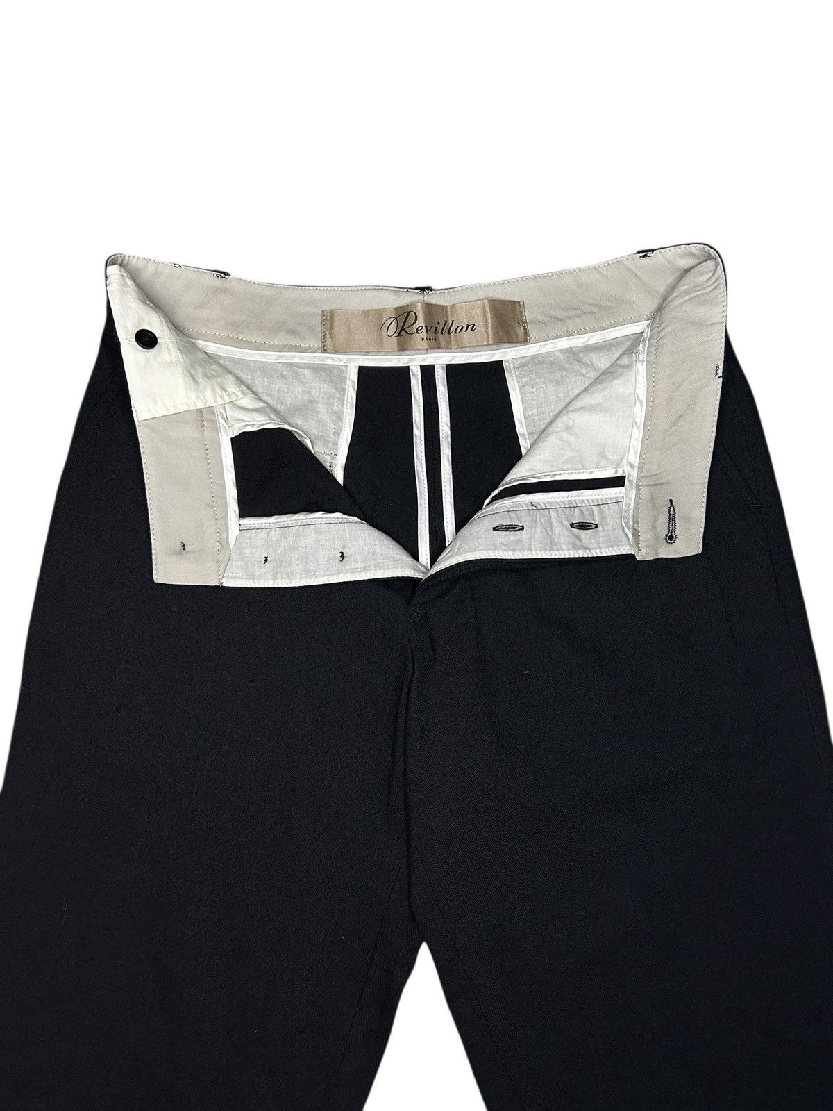 Rick Owens F/W 03 Revillon Cuffed Wool 3/4 Trousers Size US 32 / EU 48 - 4 Thumbnail