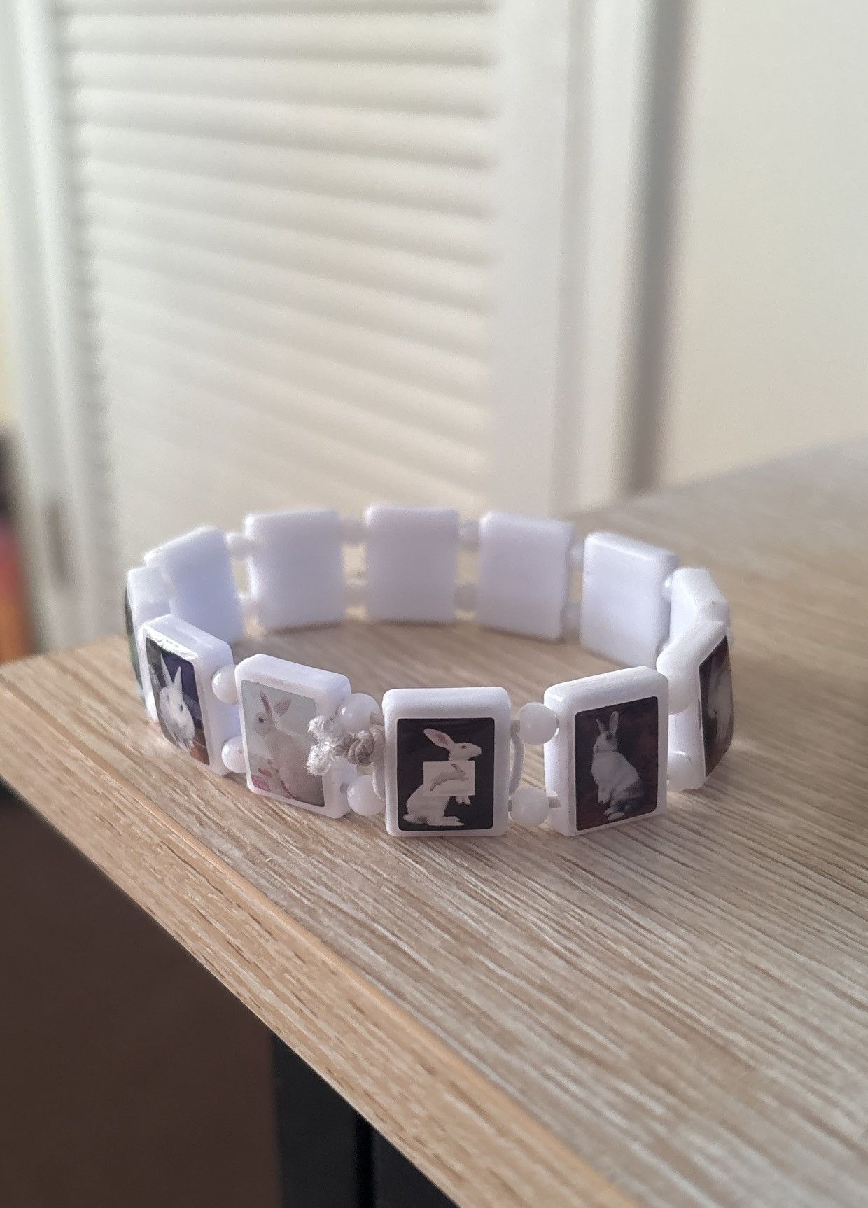 小物 bazo1199 bracelet white Other White Rabbit Bazo 1199 Bracelet | Grailed