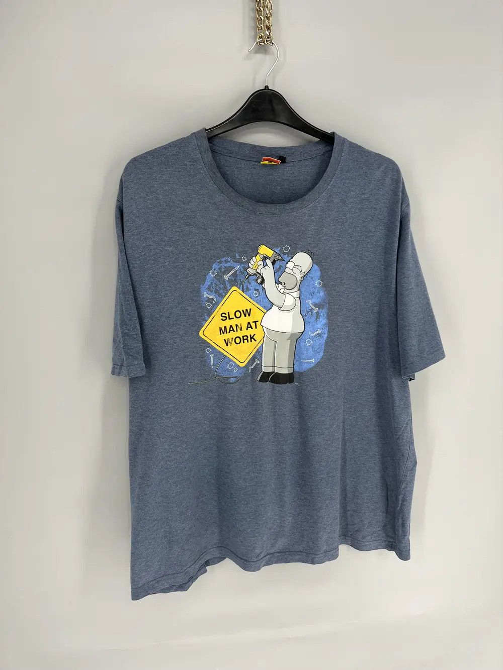Other intage The Simpsons “Slow man at work” T-shirt size:XXXL Size US XXL / EU 58 / 5 - 2 Thumbnail